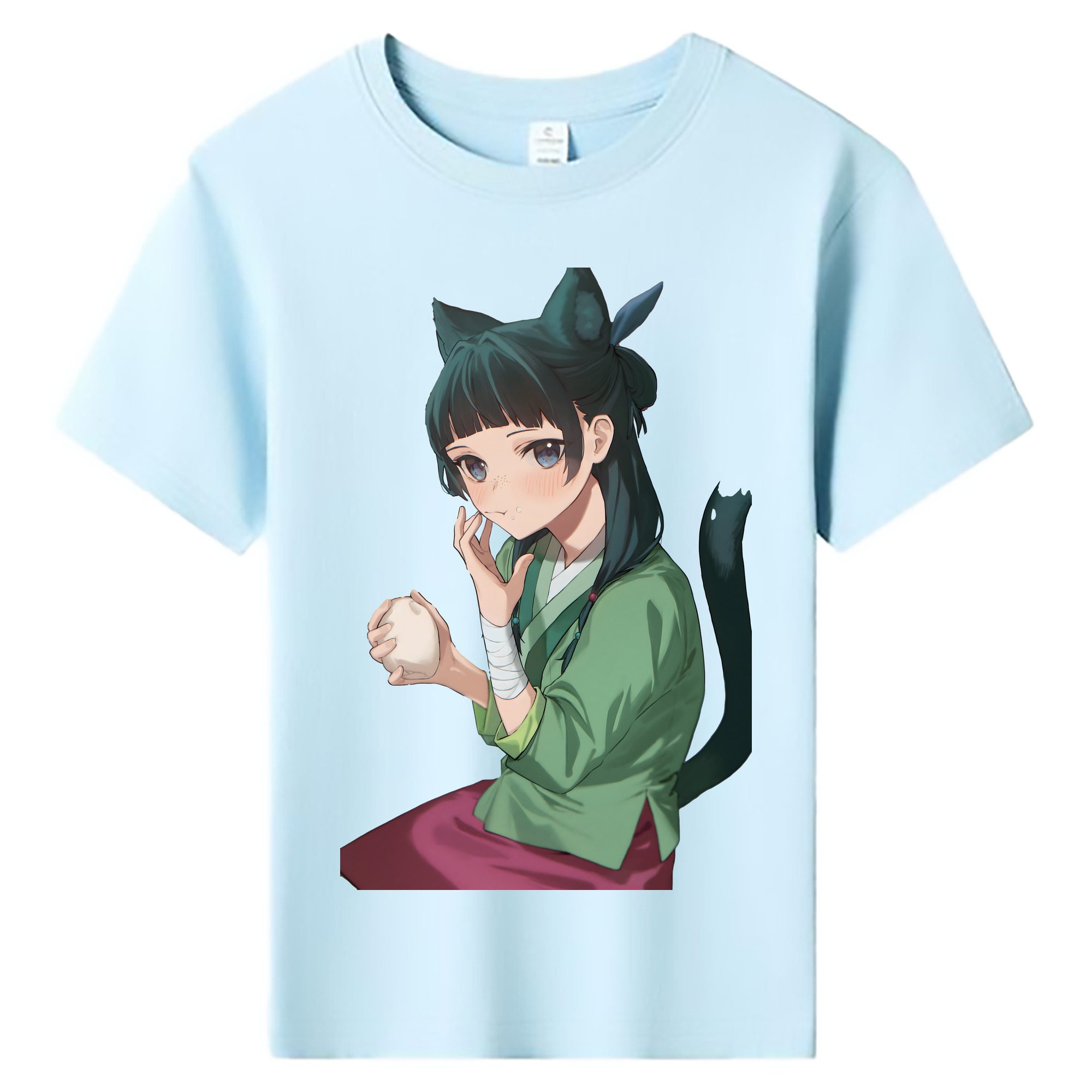 （画像用） 薬屋のひとりごと The Apothecary Diaries 綿100％キッズTシャツ（フロントプリント）